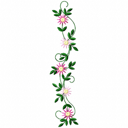 Daisy Flower Embroidery Design 10